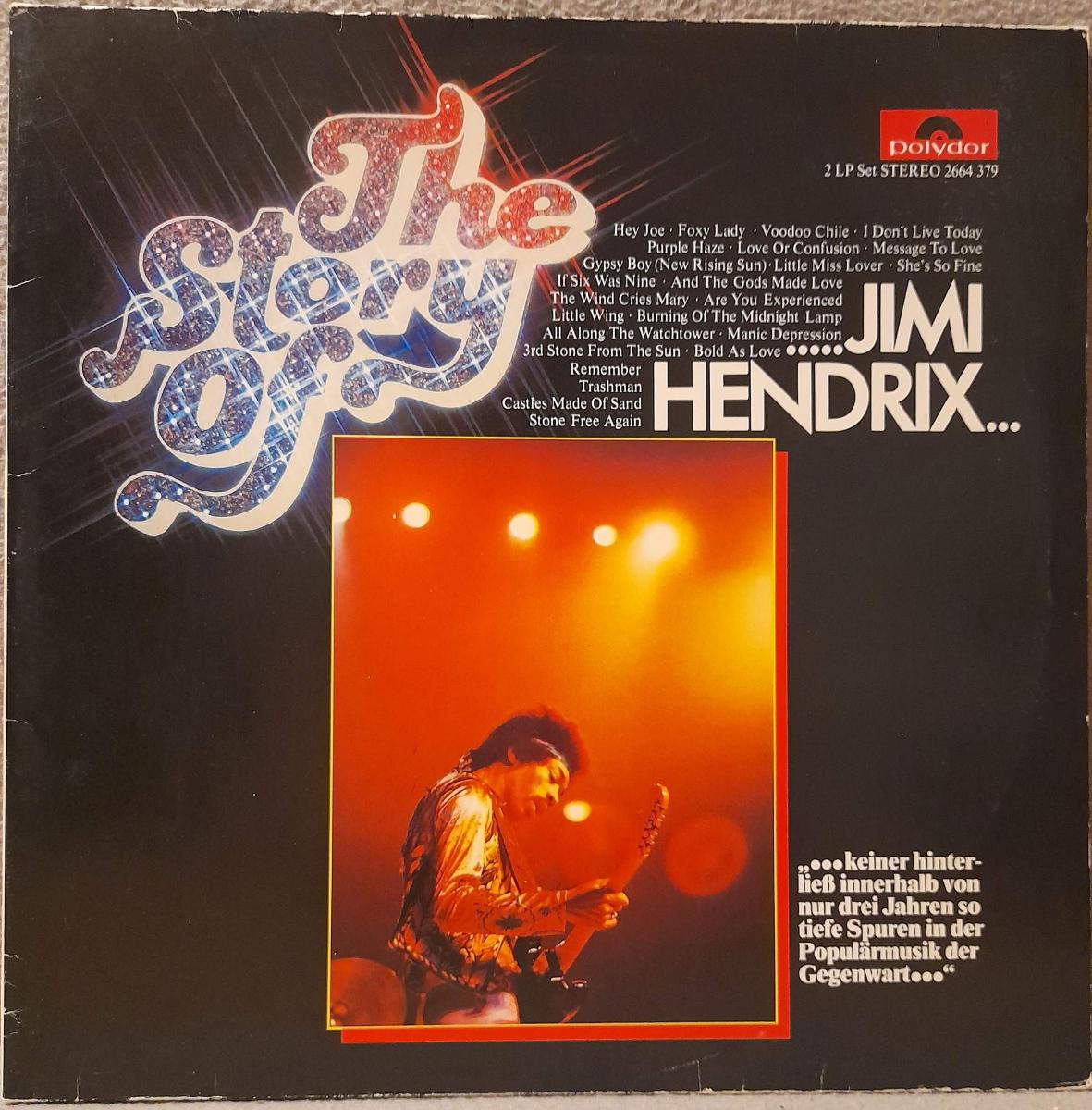 2lp Jimi Hendrix The Story Of Jimi Hendrix 1978 Ex Aukro 
