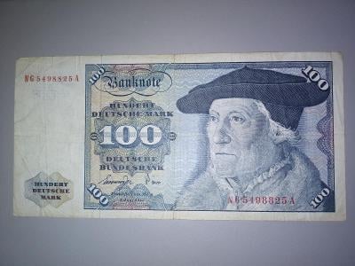 100 mark Nemecko 1977.