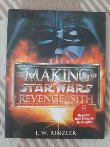 Star Wars hvězdné války kniha Making Revenge of the Sith