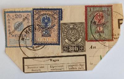 Kolkové známky Rakousko  1920 a 1919