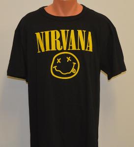 Nirvana Kurt  Cobain - nové tričko 100% bavlna