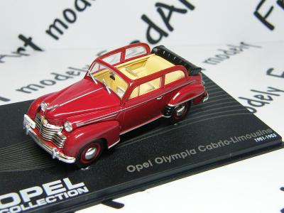 OPEL COLLECTION - Opel Olympia Cabrio-Limousine 1951-1953- ALTAYA 1:43