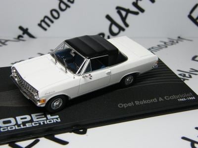 OPEL COLLECTION - Opel Record A Cabriolet 1963-1965 - ALTAYA 1:43