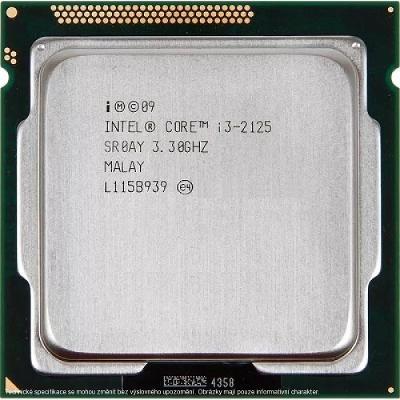 Intel® Core™ i3-2125 Procesor, 2TC/4TH, 3MB Cache, 3.30 GHz, LGA1155
