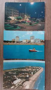 3 x pohlednice ZE SBÍRKY - Itálie - Lido di Camaiore, Ferrara, Lignano