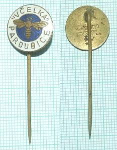 Odznak - Smalt - Včelka - Pardubice