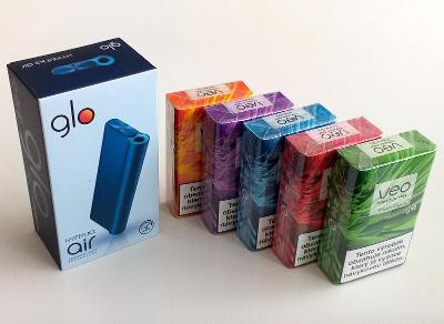 GLO Hyper X2 AIR - elektronická cigareta - STARTOVNÍ BALÍČEK + 5x VEO