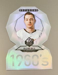 Glenn Hall - 2020-21 SP Signature Edition Legends - Decagons - Chicago