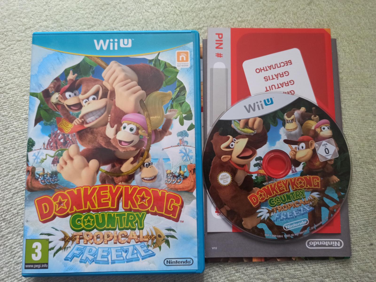 Wii U Donkey Kong Country Tropical Freeze - Počítače a hry