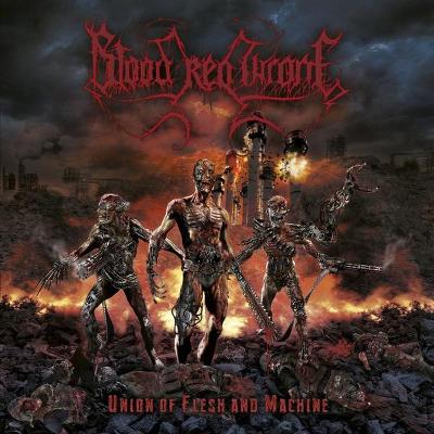 CD - BLOOD RED THRONE - "Union Of Flesh And Machine "  2019  NEW!