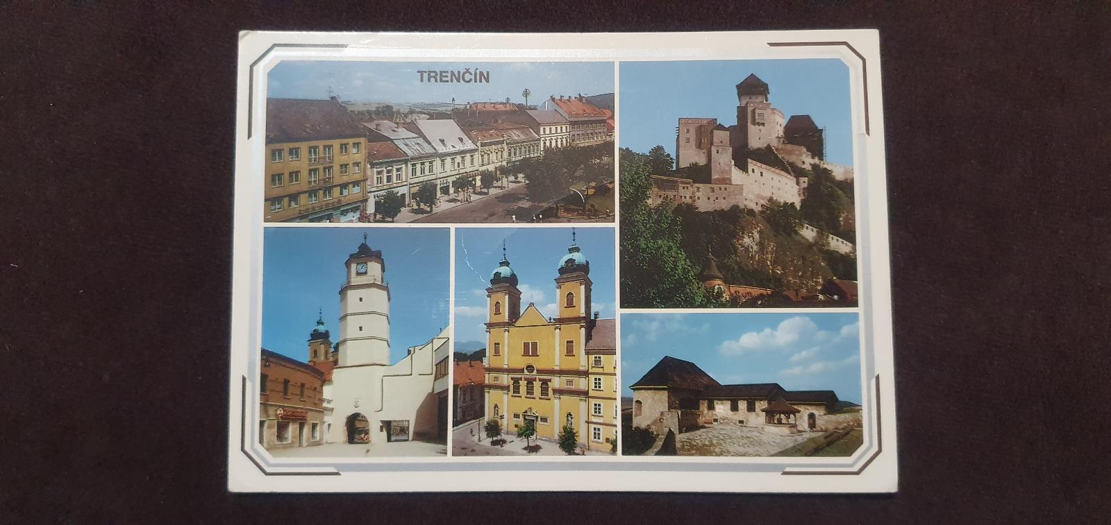 Pohľad Trenčín - Pohľadnice