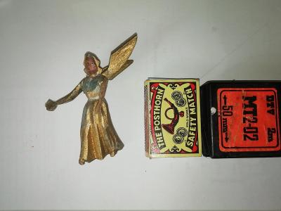 Anděl "GLORIA" na opravu - figurka pro kralický betlém starý ORIGINÁL!