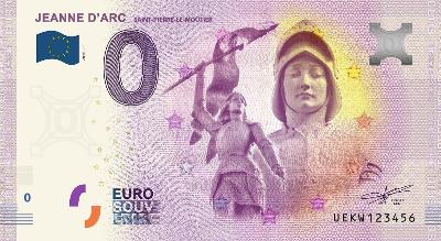 0 euro Johanka z Arku
