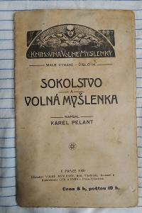 Staré starožitné historické časopis Sokol , Sokolstvo r. 1909