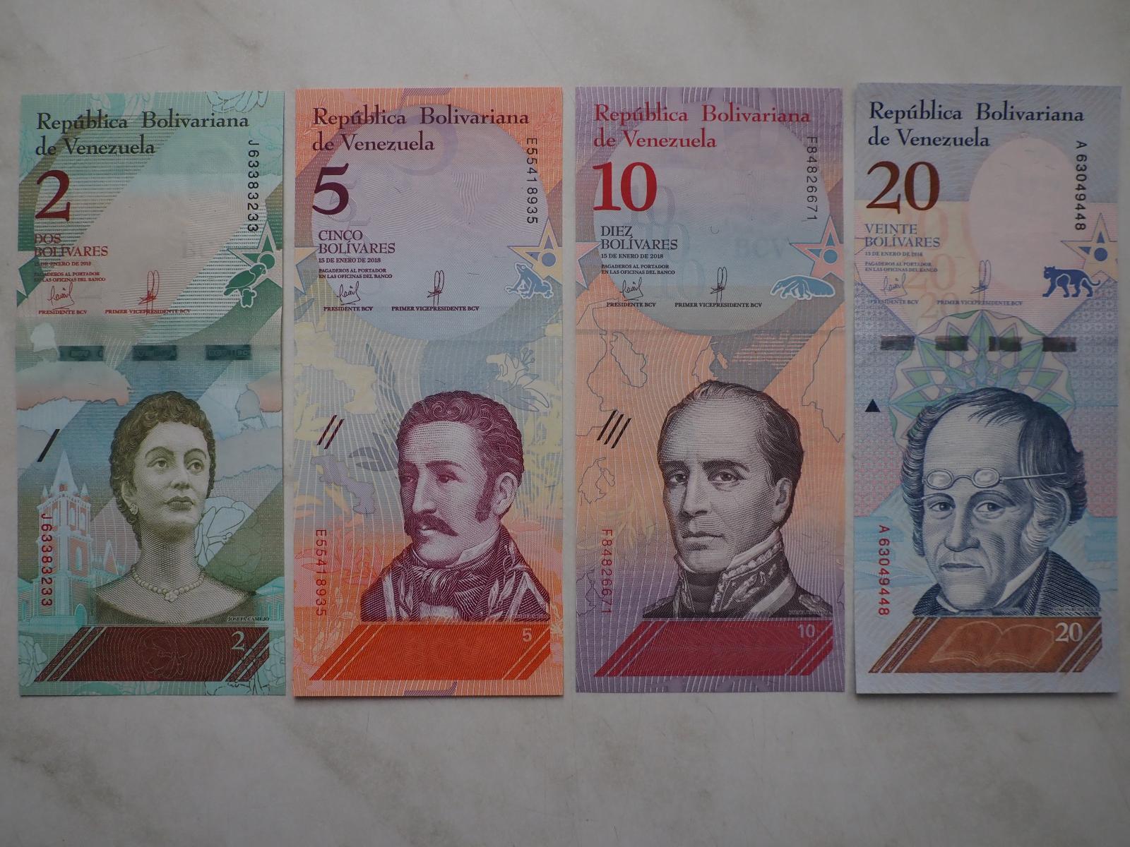 Bankovky Venezuela. Maledivy - Zberateľstvo