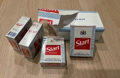 Legendární staré cigarety START - nerozbalené