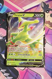 Pokémon - Virizion V (SWSH 295) - JUMBO