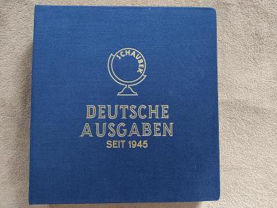 Luxusní zásobník SCHAUBEK Německo od roku 1945 s albovými listy