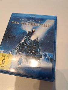 Blu-ray film Der polar expres v Německém a Anglickém jazyce.