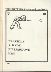 Pravidla a řády billiardové hry (1991)