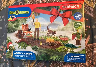 Schleich adventní kalendář Dinosaurs 98644 NOVÝ