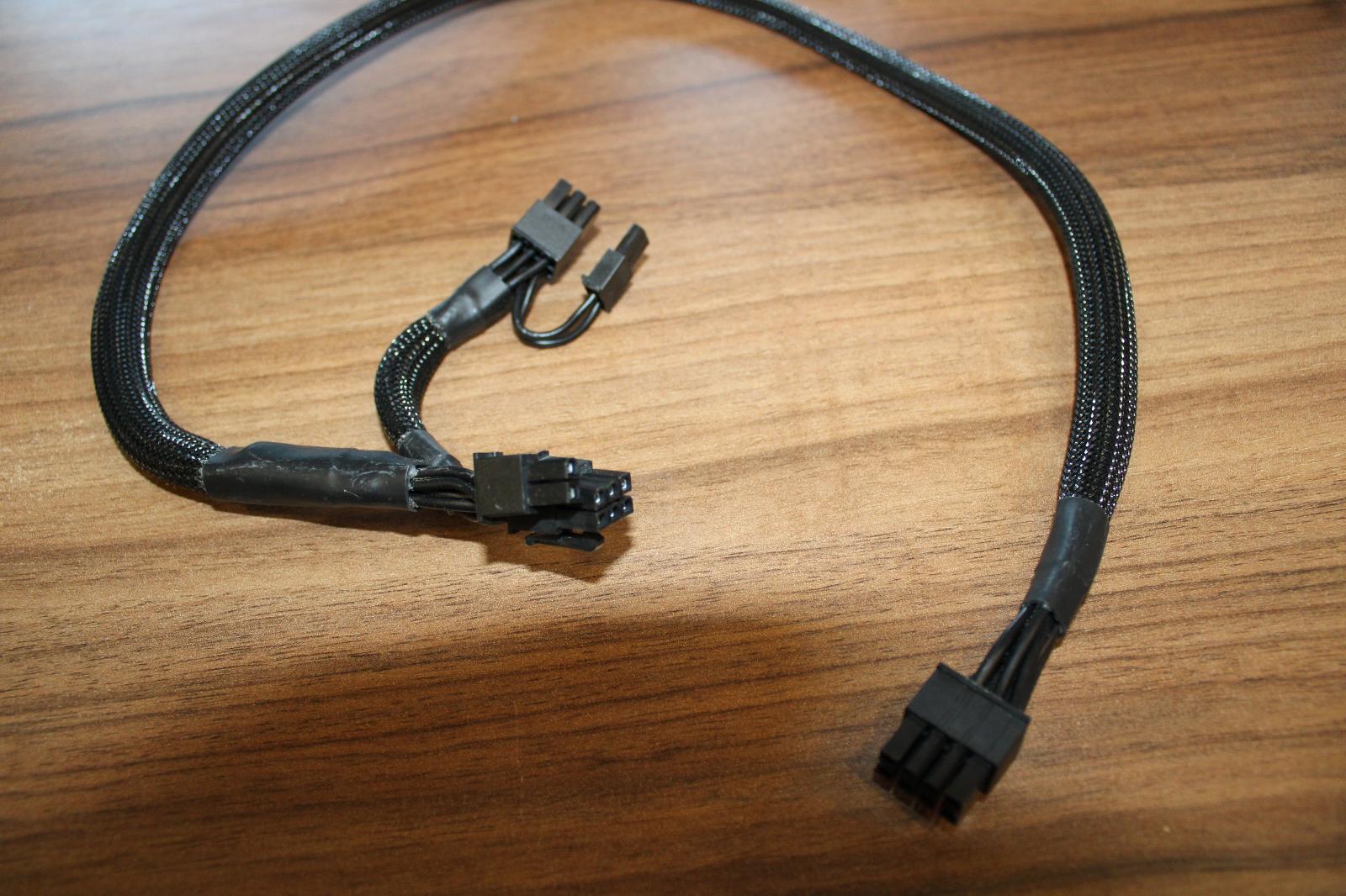 Náhradný modulárny kábel 2x (6+2pin) PCIe - Počítače a hry