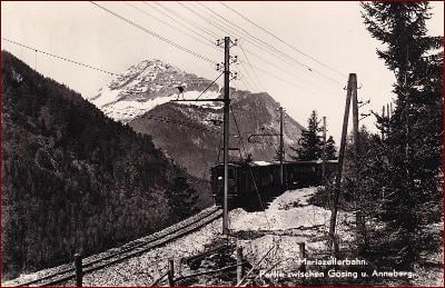 Horská železnice (doprava) * Mariazell Bahn, vlak, Rakousko * M1901