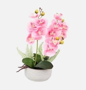 Umělá orchidej v květináči (3013485) 