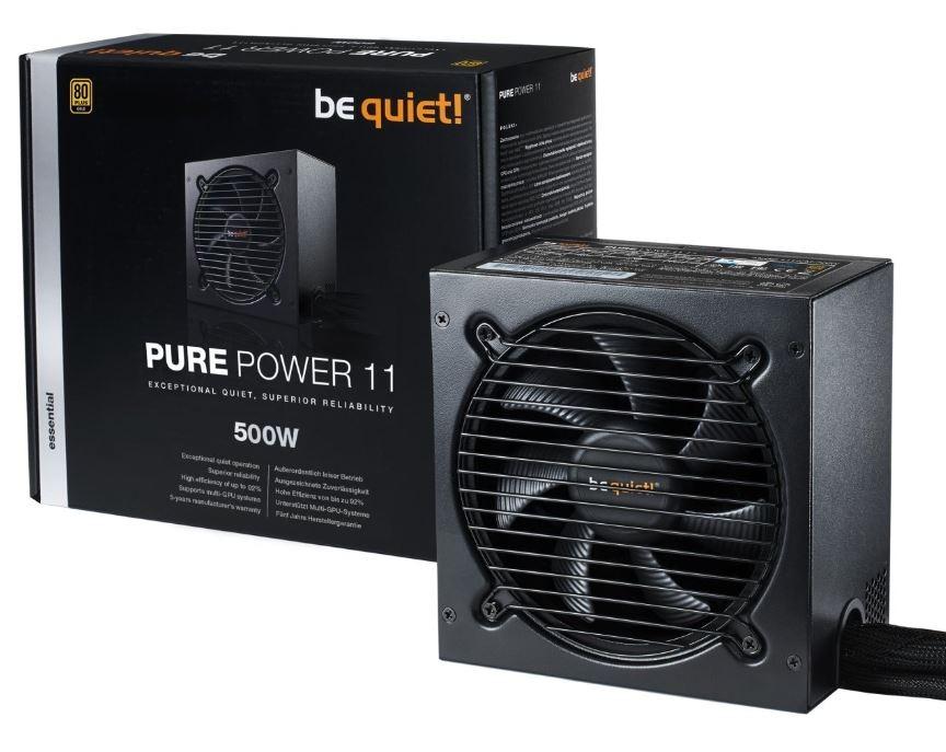 PC zdroj Be quiet! Pure Power 11 500W - Počítače a hry