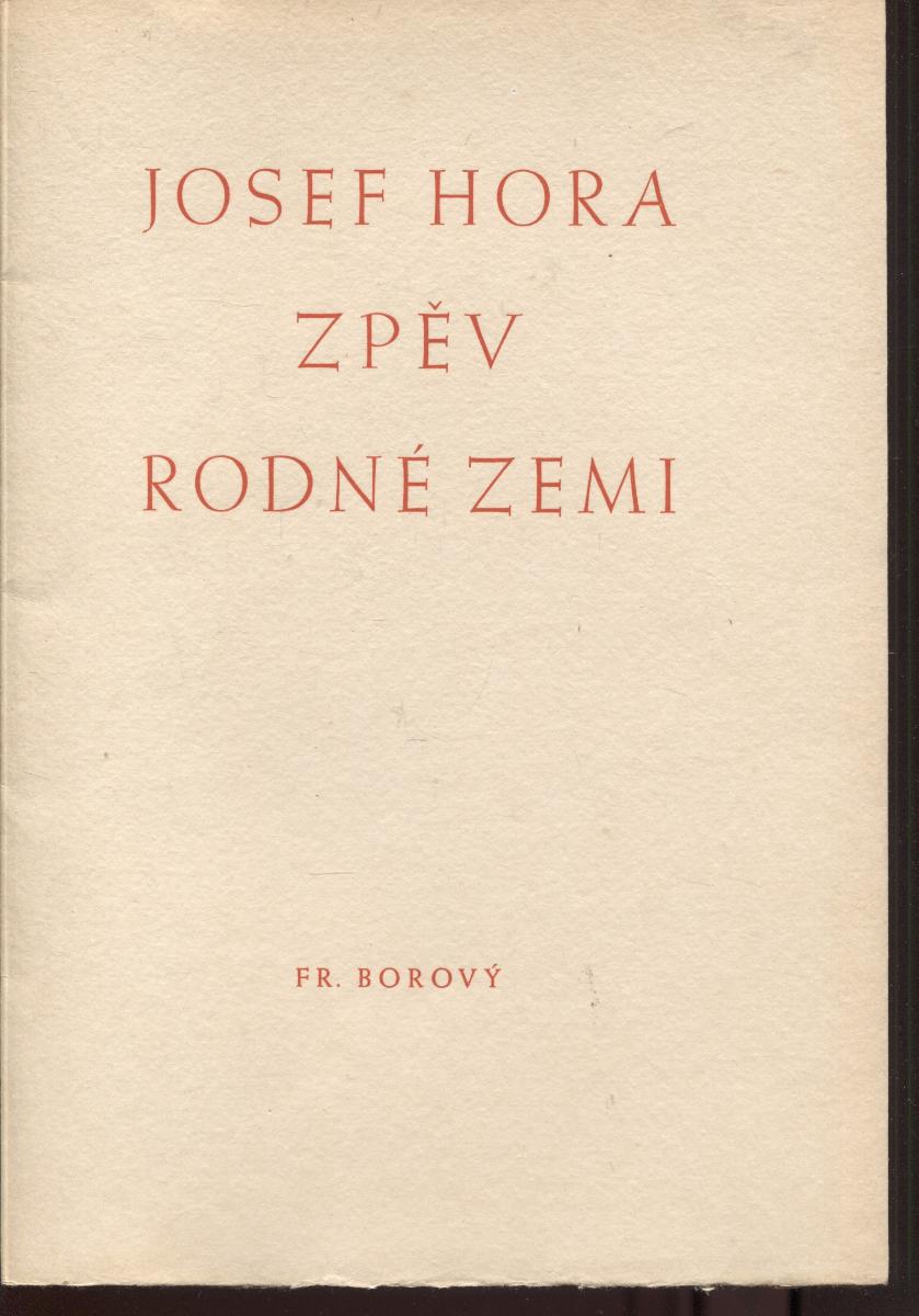 Zp V Rodn Zemi Kresby Anton N Proch Zka Podpis Josef Aukro