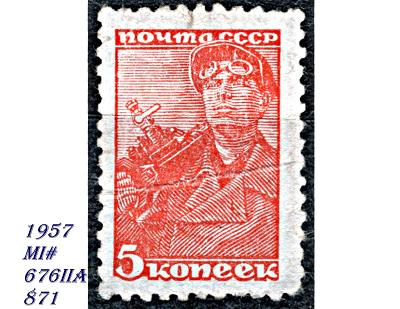 SSSR 1957, dělník