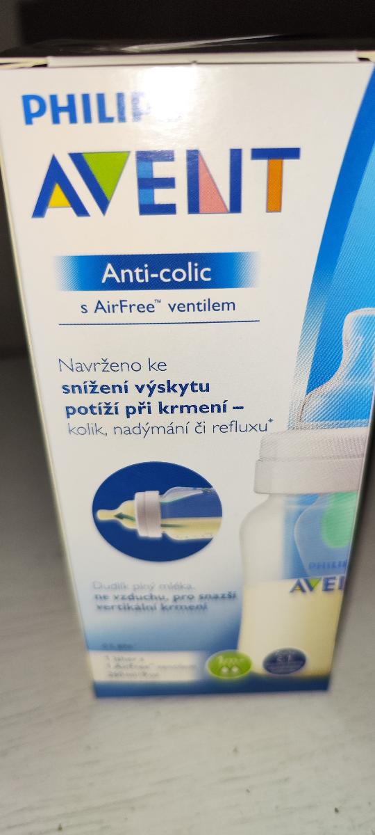 Philips avent anti-colic 1 x fľaša a 1 x airfree ventil - Starostlivosť o dojčatá a batoľatá