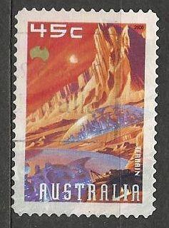 Austrálie, Mi.1996, razítkovaná, samolepící