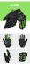 Moto rukavice zelené veľkosť L - Náhradné diely a príslušenstvo pre motocykle