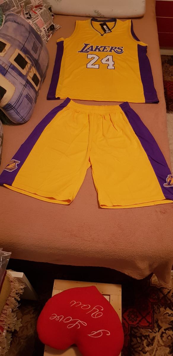 Predám nový basketbalový set NBA Bryant - Lakers 24 vel.XXL - Pánske oblečenie