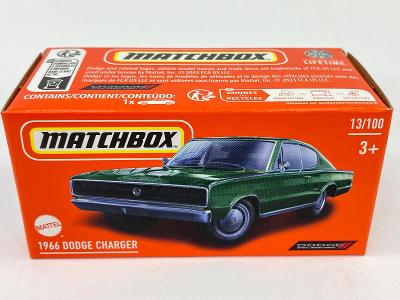 1966 Dodge Charger - Matchbox 2024 13/100 Power Grabs (MB20-x)