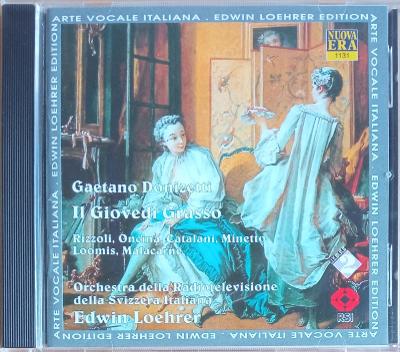 CD - Gaetano Donizetti: Il Giovedi Grasso  (nové ve folii)