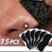 15 kusov čistiacich prúžkov proti čiernym bodkám (3003) - Kozmetika a parfémy