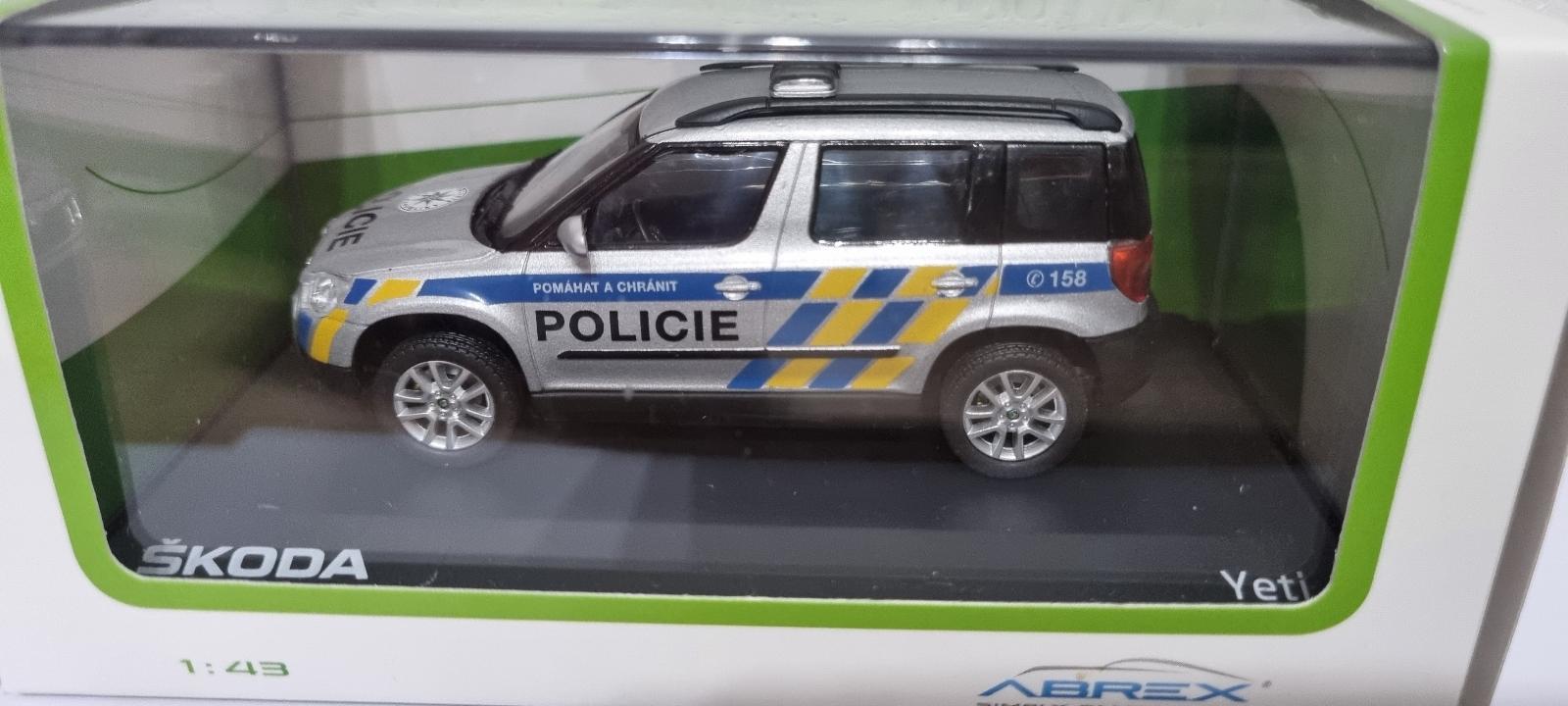Abrex Škoda Yeti Polícia SR - Modely automobilov