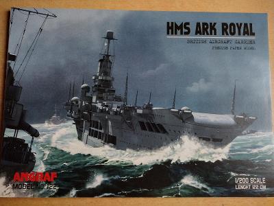 ANGRAF MODEL LETADLOVA LOD HMS ARK ROYAL
