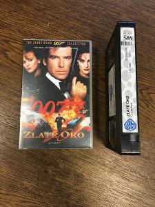 VHS-BOND 007-ZLATÉ OKO !!!!!