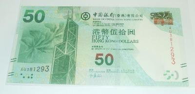 Bankovka - Hongkong 50 D