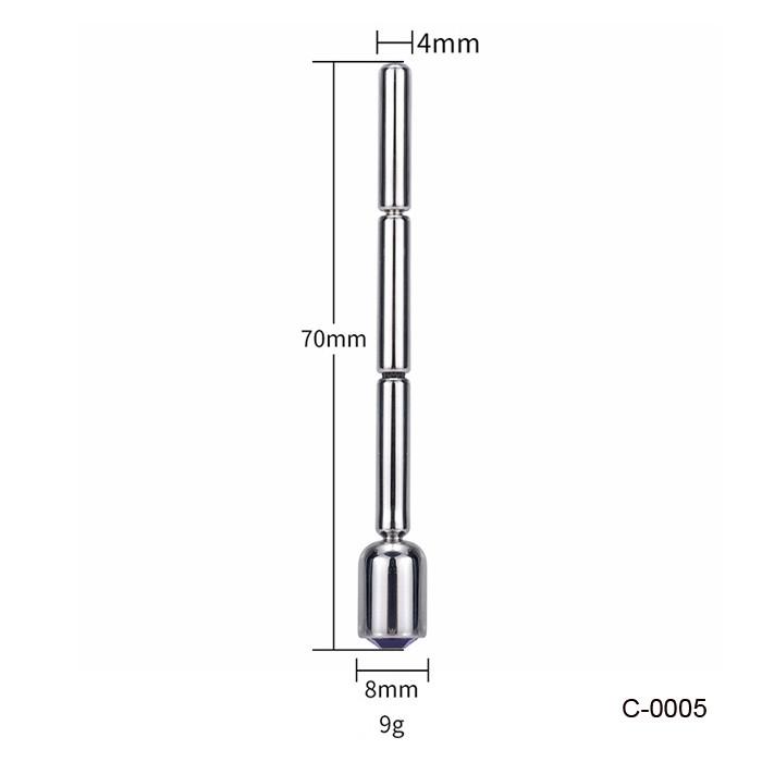 Nerezový tvarovaný urinálny dilatátor C-0005 - Erotické pomôcky a príslušenstvo