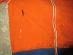 Timeout bunda slabá oranžová XS/S/M na zips - Dámske oblečenie