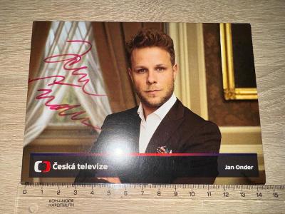 Jan Onder Stardance ČT Originál autogram a foto