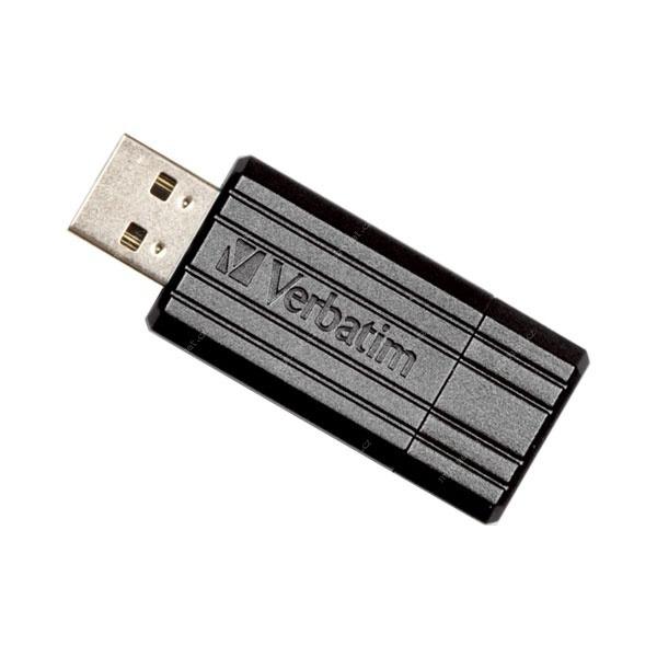 USB Flash Disk 64GB, USB2.0, VERBATIM čierny - Počítače a hry