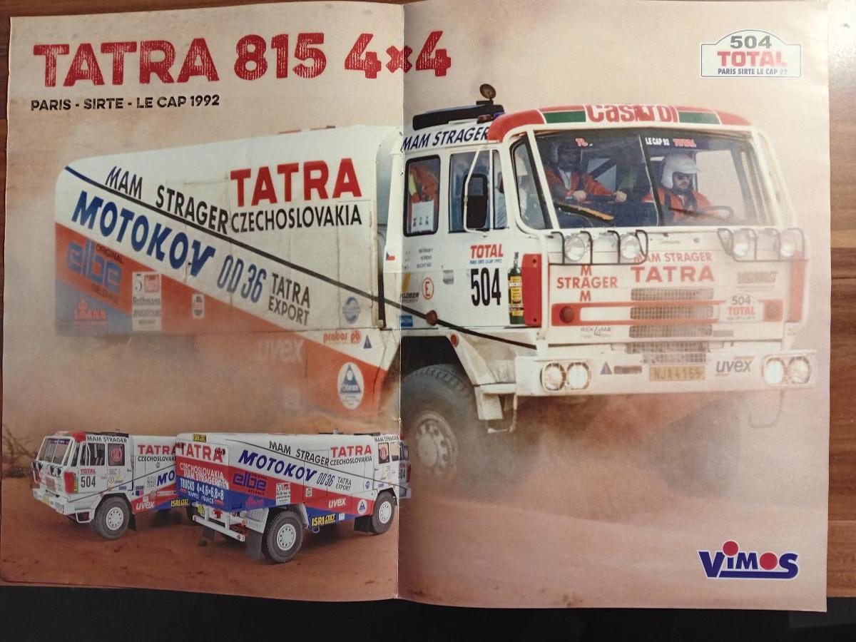 Plagát Tatra Dakar - Auto-moto