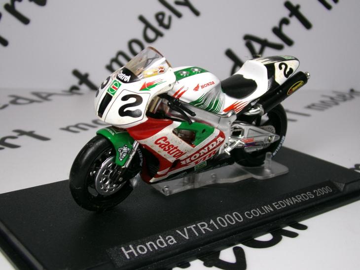 MOTOCYKL - HONDA VTR1000 COLIN EDWARDS 2000 - IXO/ALTAYA 1:24 | Aukro