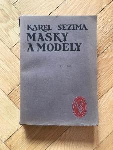Masky a modely – Karel Sezima (1930, J. Vilímek)