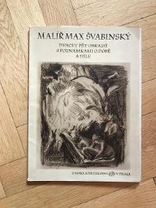Malíř Max Švabinský – dvacet pět obrazů (1945, ELK)